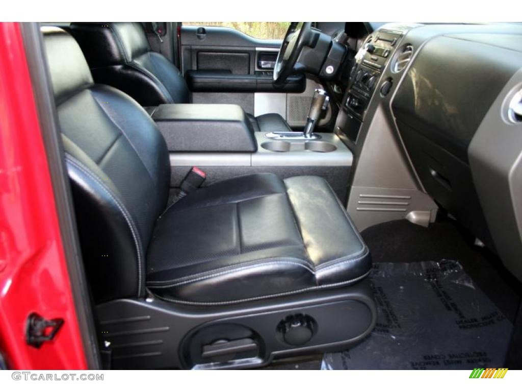 2004 F150 FX4 SuperCrew 4x4 - Bright Red / Black/Medium Flint photo #44