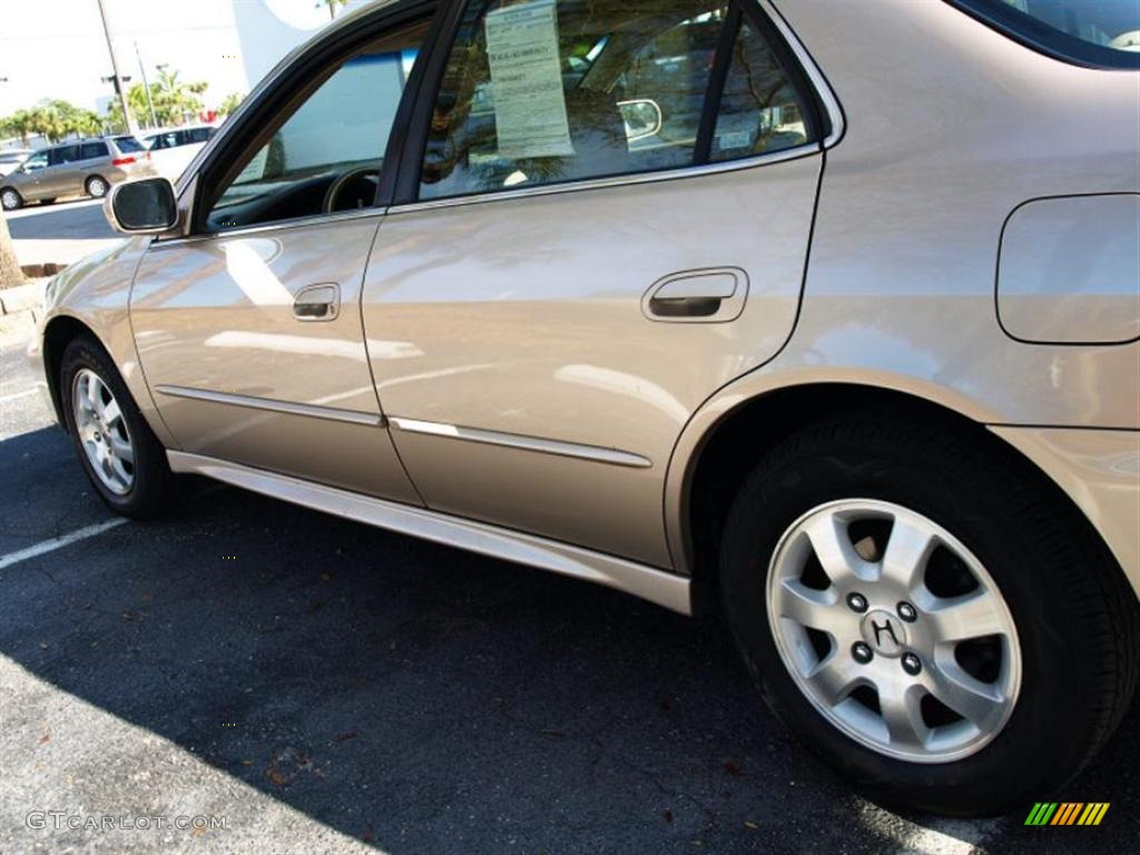 2001 Accord EX Sedan - Naples Gold Metallic / Ivory photo #6