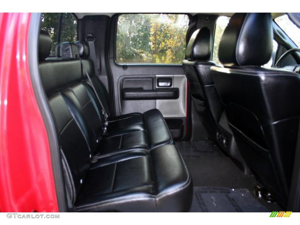 2004 F150 FX4 SuperCrew 4x4 - Bright Red / Black/Medium Flint photo #50