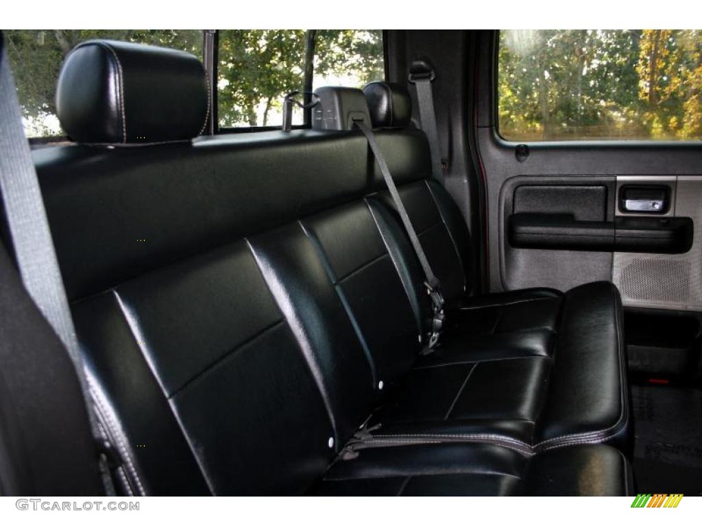 2004 F150 FX4 SuperCrew 4x4 - Bright Red / Black/Medium Flint photo #52