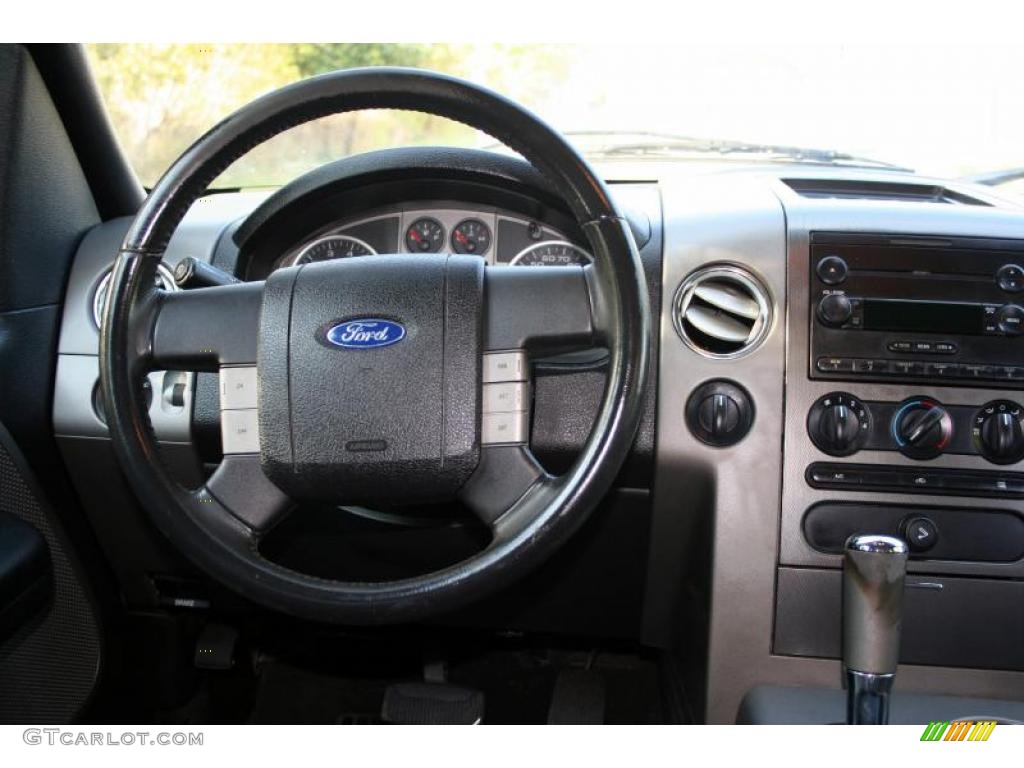 2004 F150 FX4 SuperCrew 4x4 - Bright Red / Black/Medium Flint photo #63