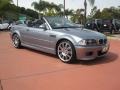 2004 Silver Grey Metallic BMW M3 Convertible  photo #2