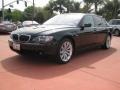 2008 Jet Black BMW 7 Series 750Li Sedan  photo #1