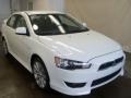 2010 Wicked White Metallic Mitsubishi Lancer GTS  photo #9