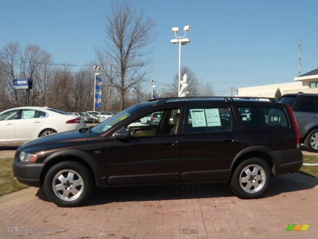 2001 V70 XC AWD - Java Brown Metallic / Beige photo #2