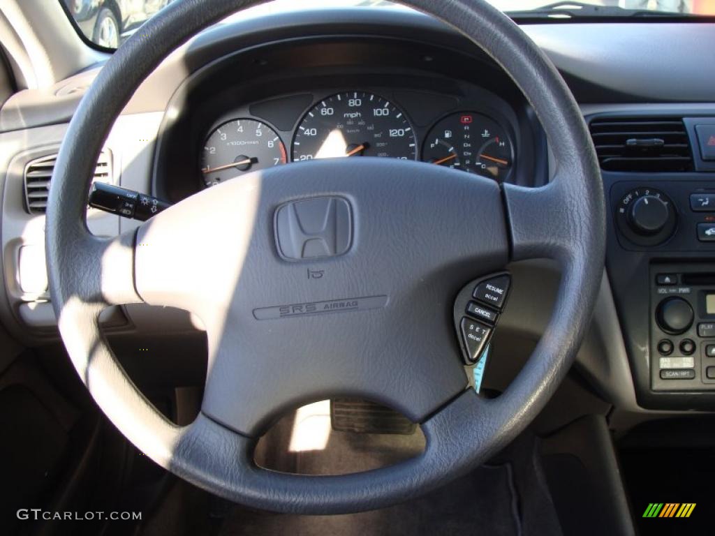 2002 Accord SE Sedan - Nighthawk Black Pearl / Quartz Gray photo #19