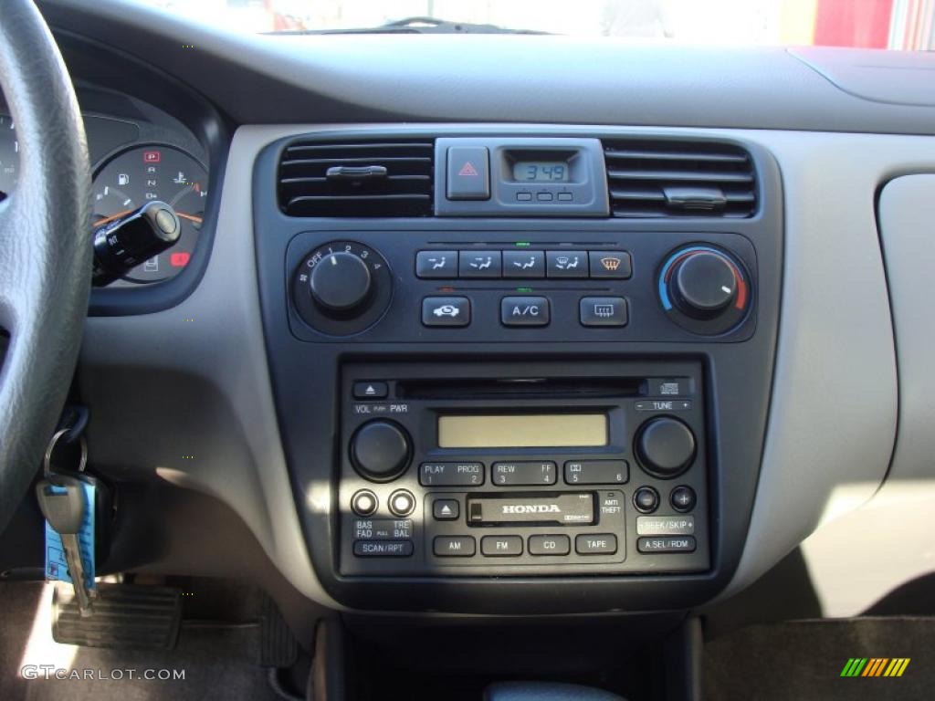 2002 Accord SE Sedan - Nighthawk Black Pearl / Quartz Gray photo #20