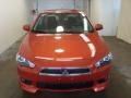 2010 Rotor Glow Orange Metallic Mitsubishi Lancer GTS  photo #10