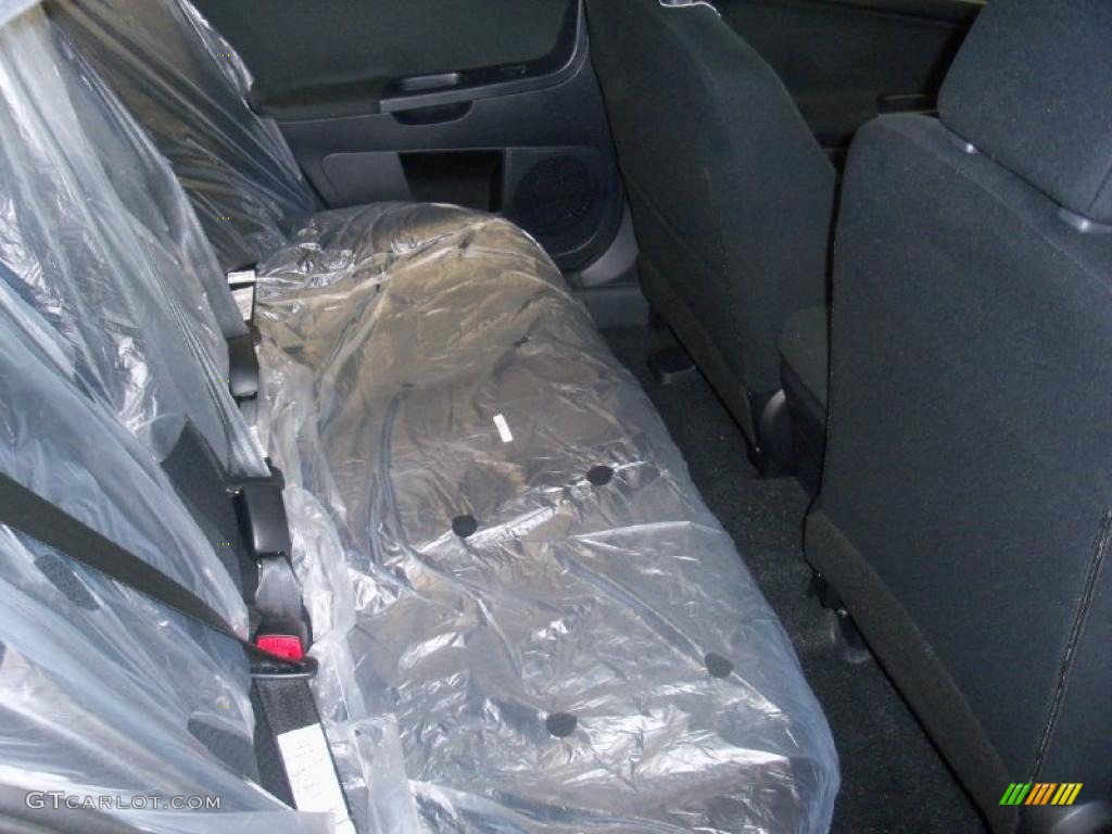 2010 Lancer GTS - Rotor Glow Orange Metallic / Black photo #20