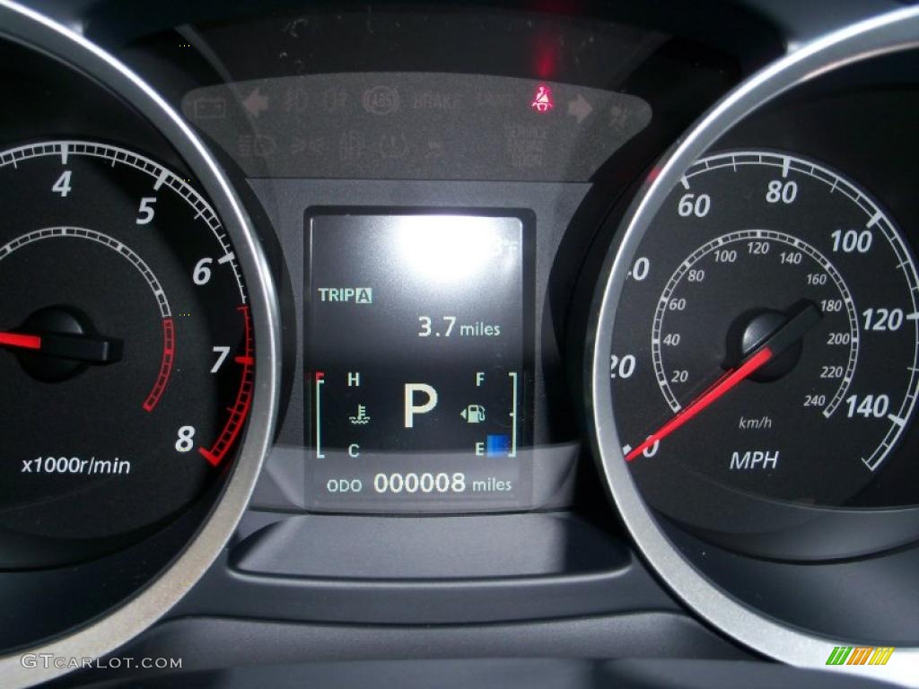 2010 Lancer GTS - Rotor Glow Orange Metallic / Black photo #26