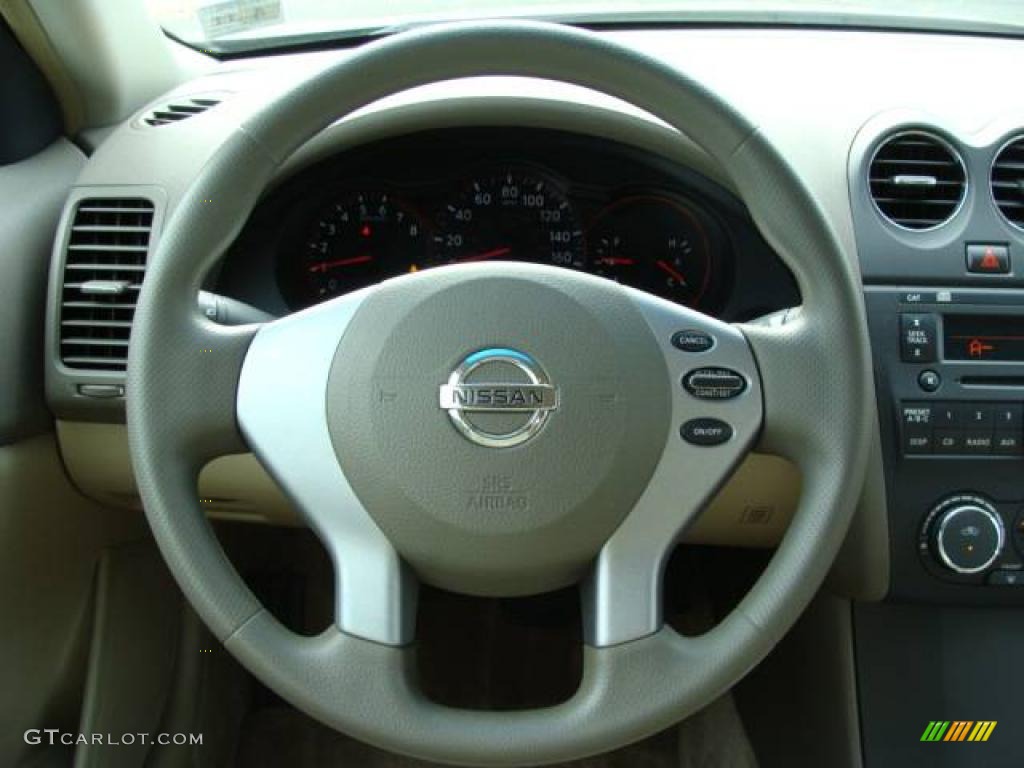 2007 Altima 2.5 S - Pebble Beach Metallic / Blond photo #10