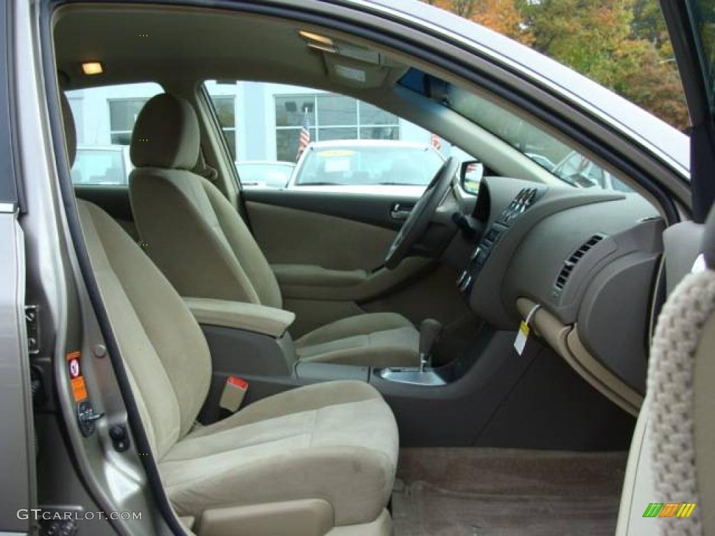 2007 Altima 2.5 S - Pebble Beach Metallic / Blond photo #18