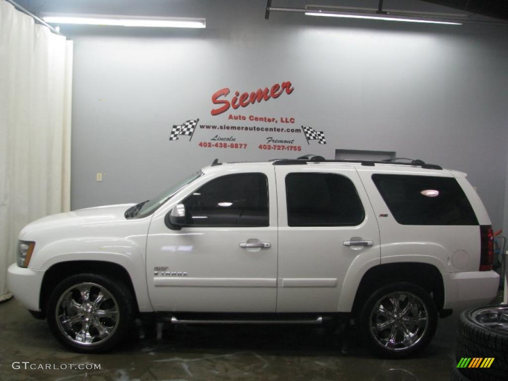 2007 Tahoe Z71 4x4 - Summit White / Ebony photo #1