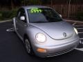 Silver Metallic 2000 Volkswagen New Beetle GL Coupe