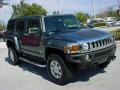 2007 Slate Blue Metallic Hummer H3   photo #8