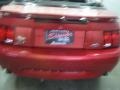 2001 Laser Red Metallic Ford Mustang GT Convertible  photo #29