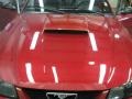 2001 Laser Red Metallic Ford Mustang GT Convertible  photo #36