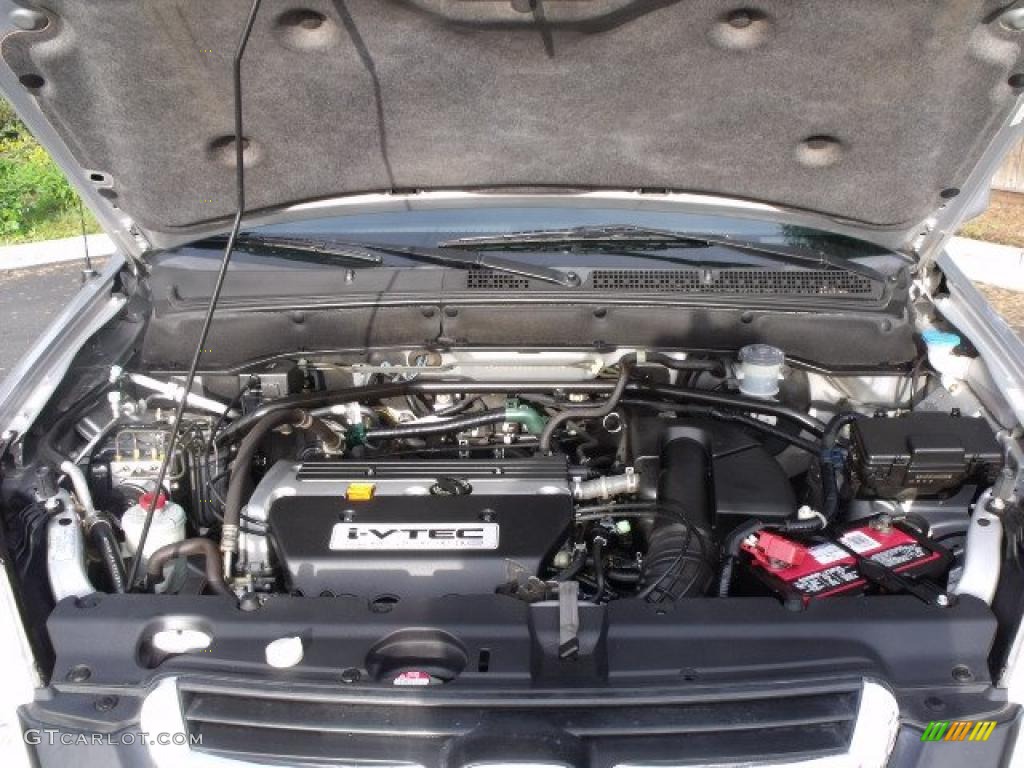 2002 CR-V EX 4WD - Satin Silver Metallic / Black photo #18