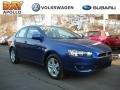 2008 Electric Blue Pearl Mitsubishi Lancer ES  photo #1