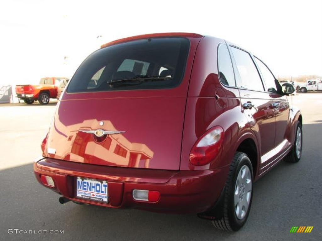 2006 PT Cruiser  - Inferno Red Crystal Pearl / Pastel Slate Gray photo #3
