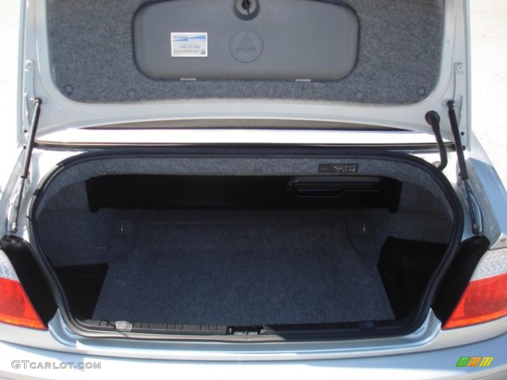 2002 3 Series 330i Convertible - Titanium Silver Metallic / Grey photo #9