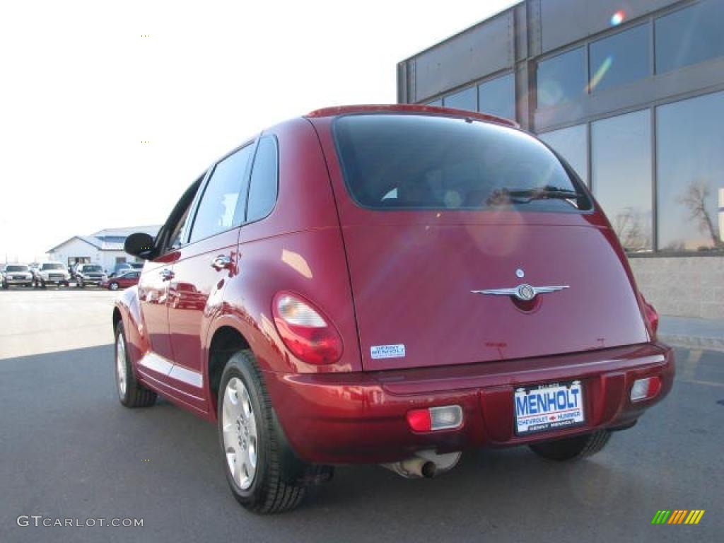 2006 PT Cruiser  - Inferno Red Crystal Pearl / Pastel Slate Gray photo #11