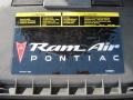2001 Black Pontiac Firebird Trans Am WS-6 Coupe  photo #16