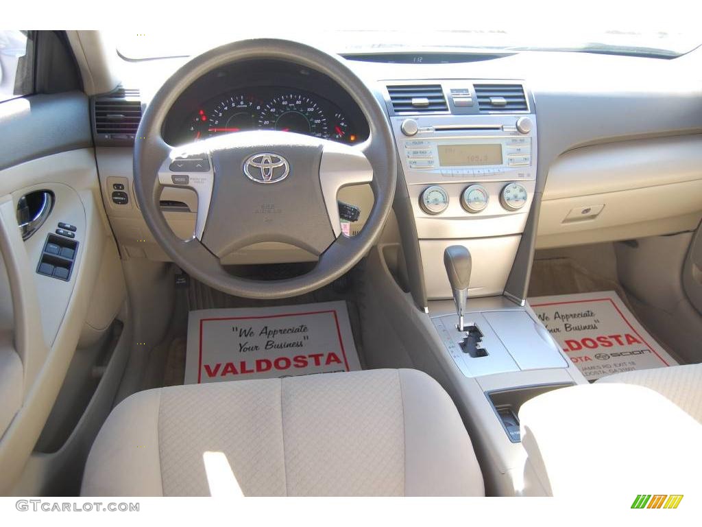 2008 Camry CE - Super White / Bisque photo #7