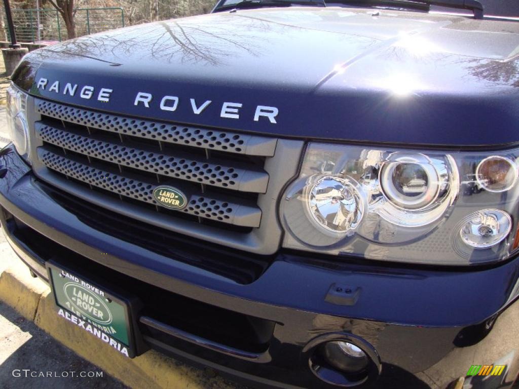 2007 Range Rover Sport HSE - Buckingham Blue Metallic / Ivory photo #5