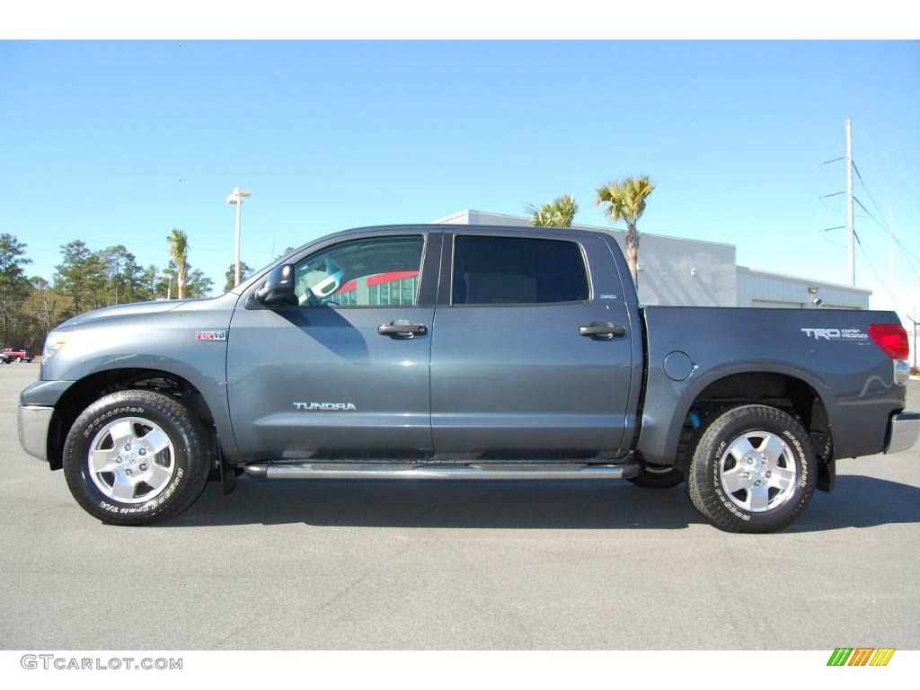 2007 Tundra SR5 CrewMax - Slate Metallic / Graphite Gray photo #3