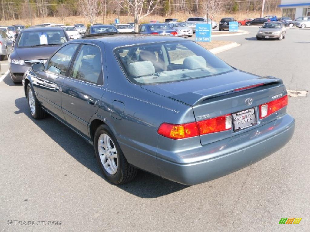 2000 Camry LE - Sailfin Blue Metallic / Gray photo #2