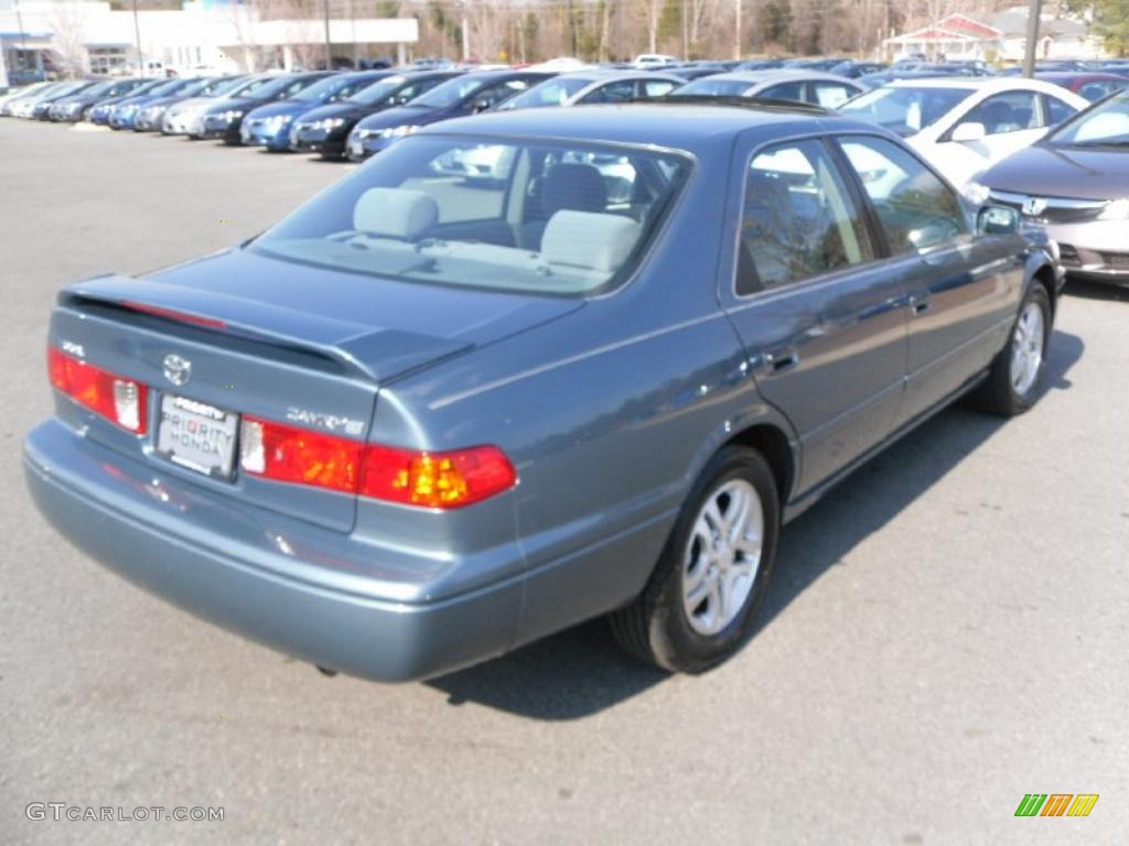 2000 Camry LE - Sailfin Blue Metallic / Gray photo #4