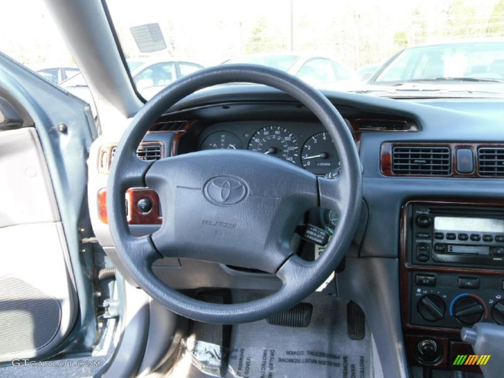 2000 Camry LE - Sailfin Blue Metallic / Gray photo #12