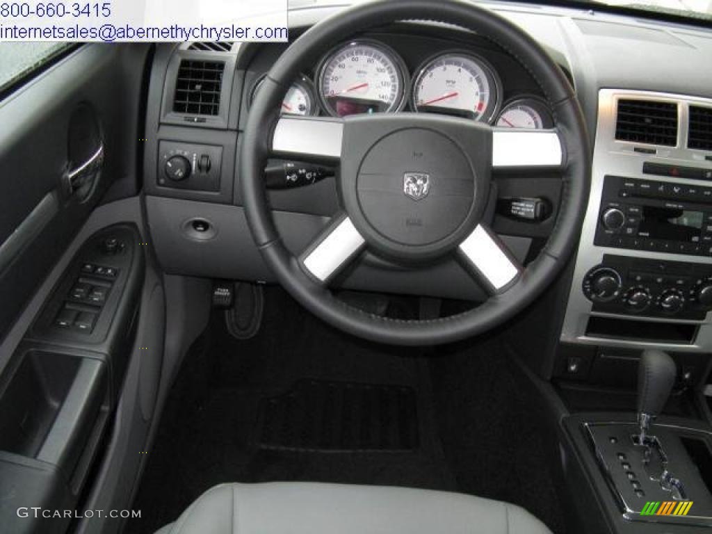 2010 Charger SXT - Stone White / Dark Slate Gray/Light Slate Gray photo #7