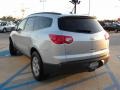 2010 Silver Ice Metallic Chevrolet Traverse LT AWD  photo #3