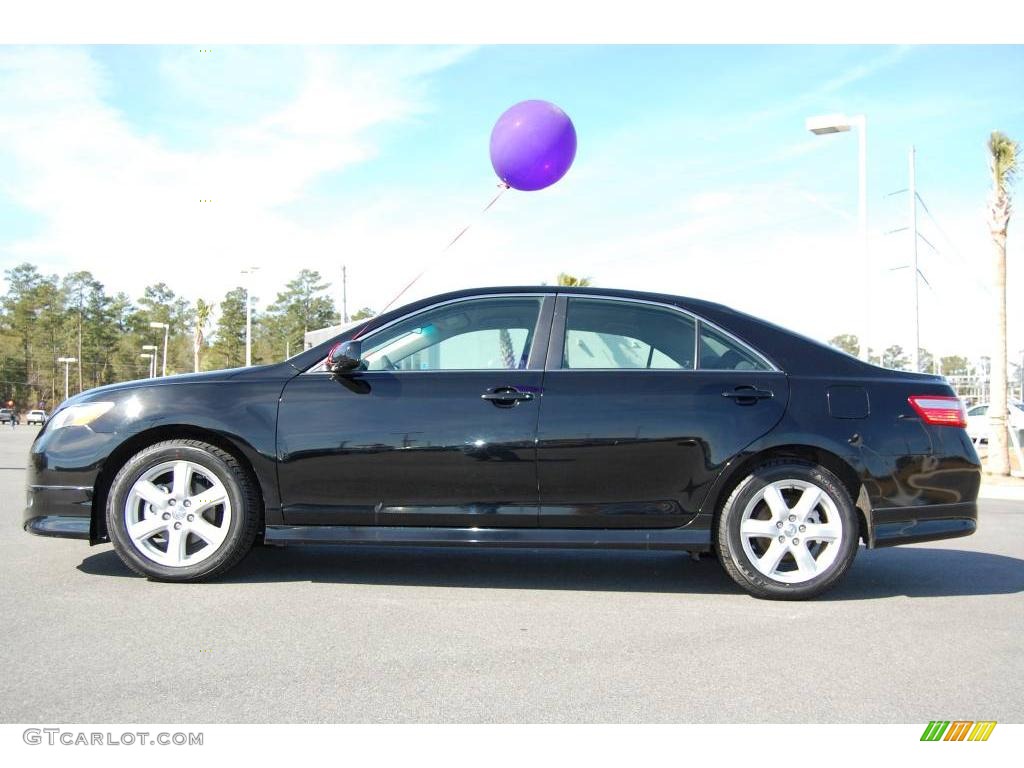 2007 Camry LE - Black / Ash photo #3