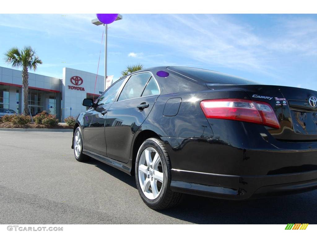 2007 Camry LE - Black / Ash photo #4