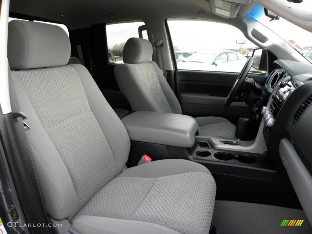 2007 Tundra SR5 Double Cab - Slate Metallic / Graphite Gray photo #10