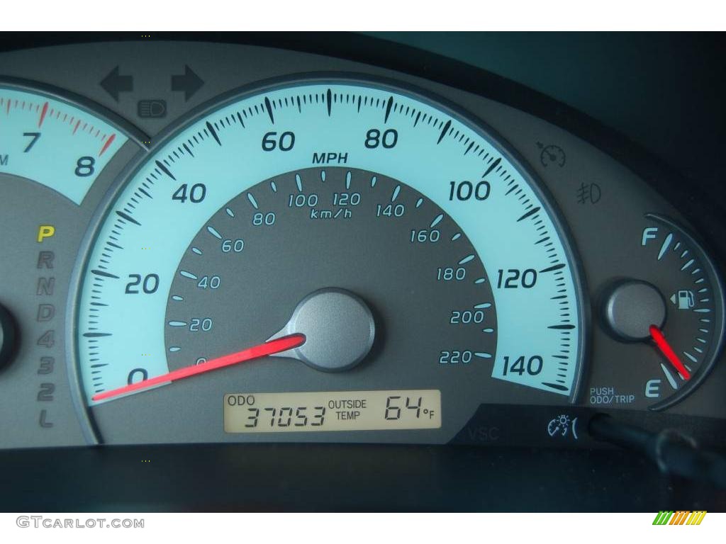 2007 Camry LE - Black / Ash photo #10