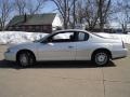 2001 Galaxy Silver Metallic Chevrolet Monte Carlo LS  photo #2