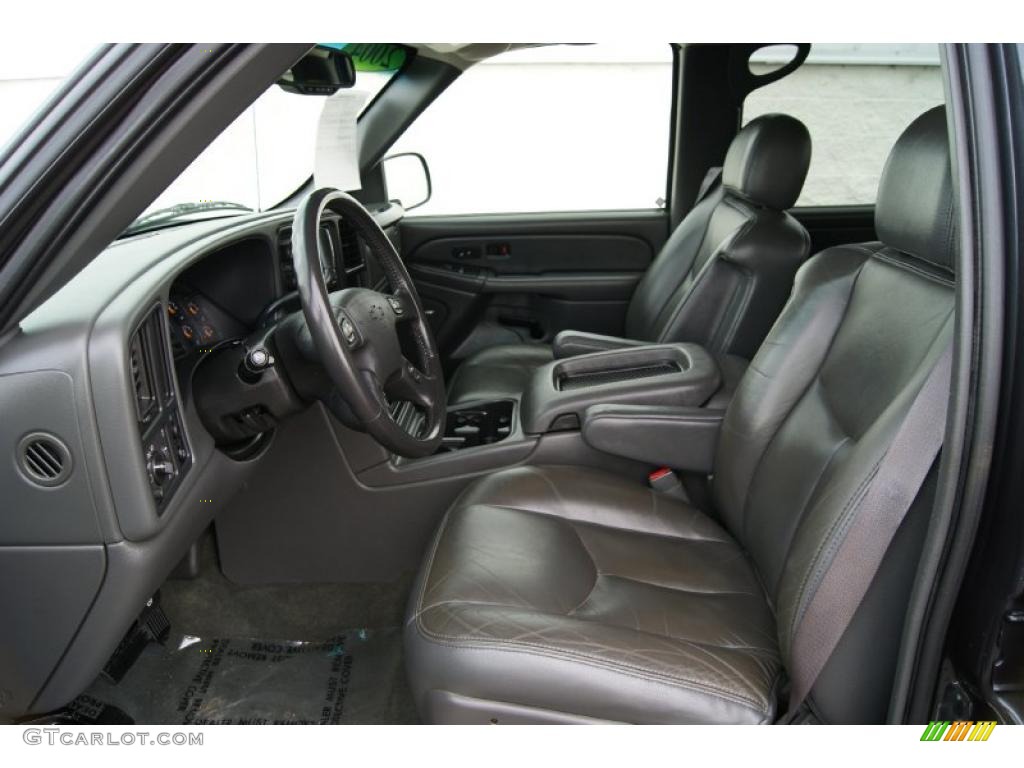 2004 Silverado 1500 LT Crew Cab - Dark Gray Metallic / Dark Charcoal photo #13