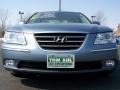 2010 Medium Silver Blue Hyundai Sonata Limited V6  photo #3