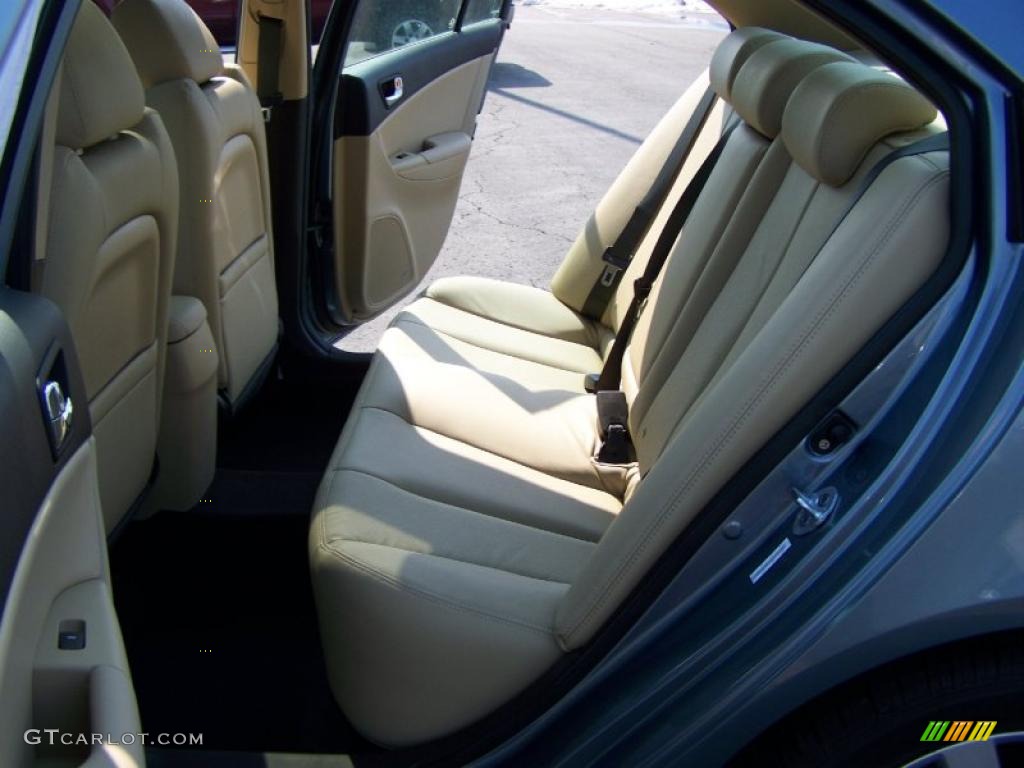 2010 Sonata Limited V6 - Medium Silver Blue / Camel photo #13
