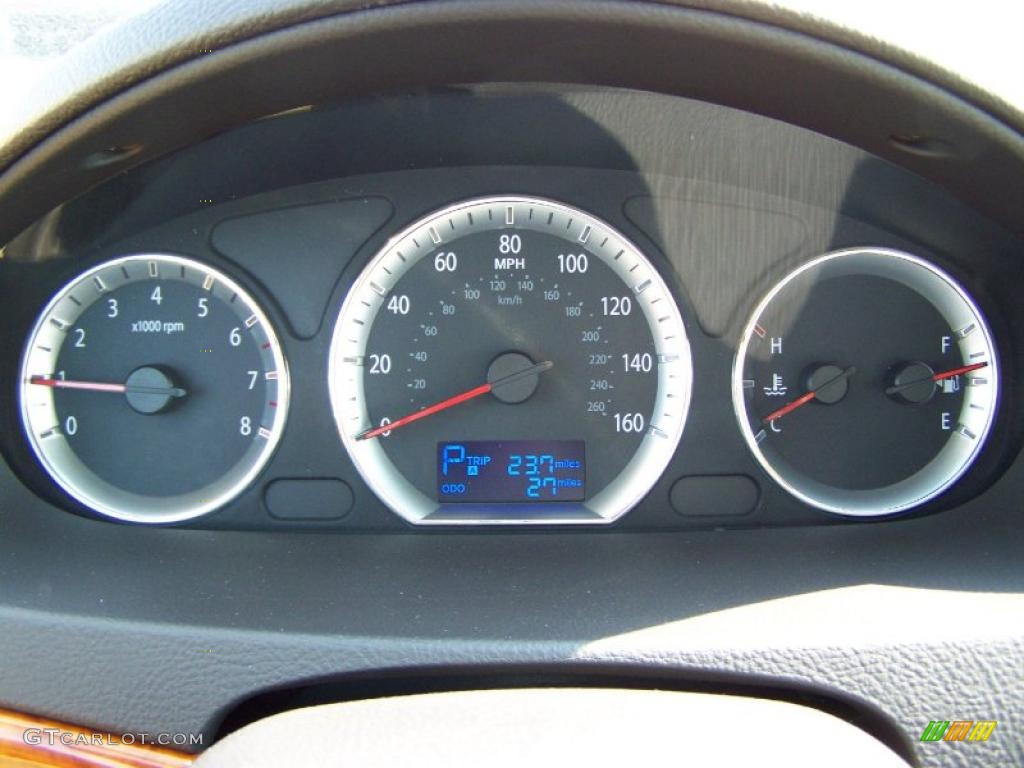 2010 Sonata Limited V6 - Medium Silver Blue / Camel photo #19