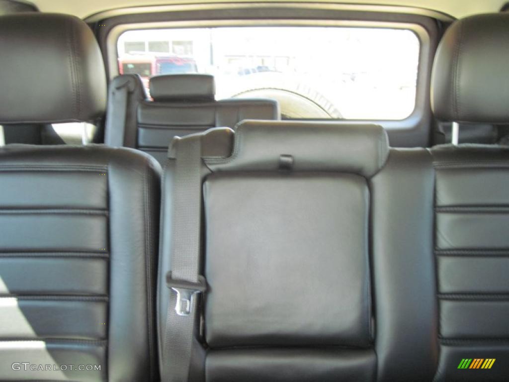 2007 H2 SUV - Slate Blue Metallic / Ebony Black photo #8