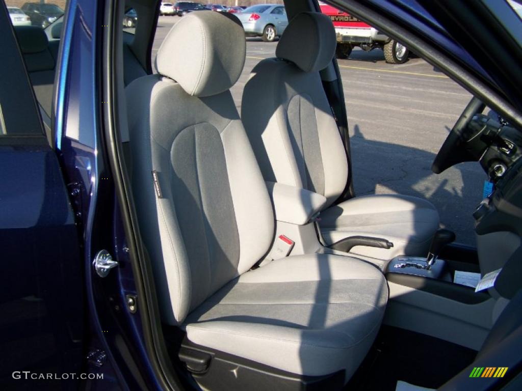 2010 Elantra GLS - Regatta Blue / Gray photo #13