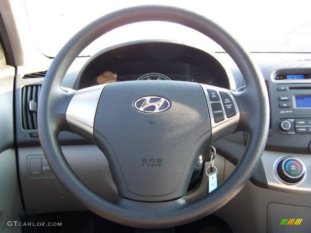 2010 Elantra GLS - Regatta Blue / Gray photo #18