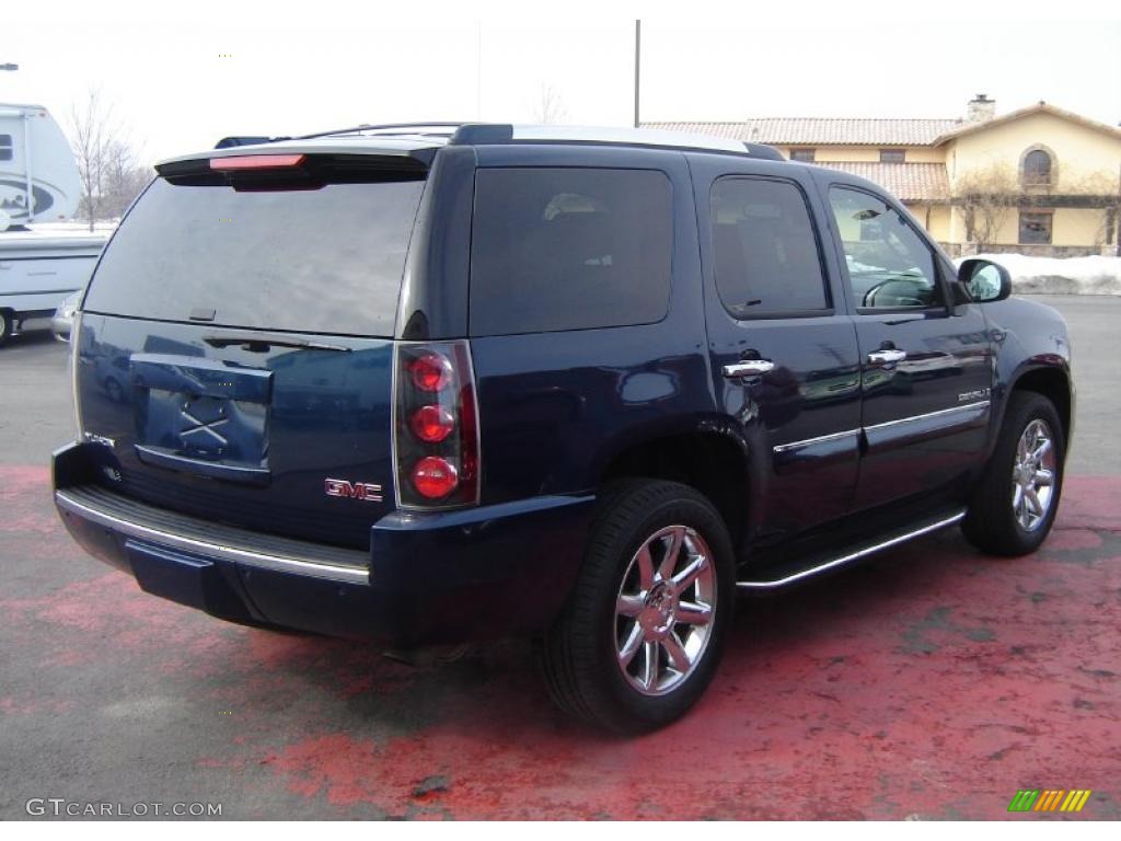 2007 Yukon Denali AWD - Blue-Green Crystal / Ebony Black photo #5