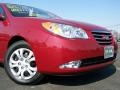 2010 Apple Red Pearl Hyundai Elantra GLS  photo #2