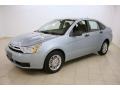 2009 Light Ice Blue Metallic Ford Focus SE Sedan  photo #3
